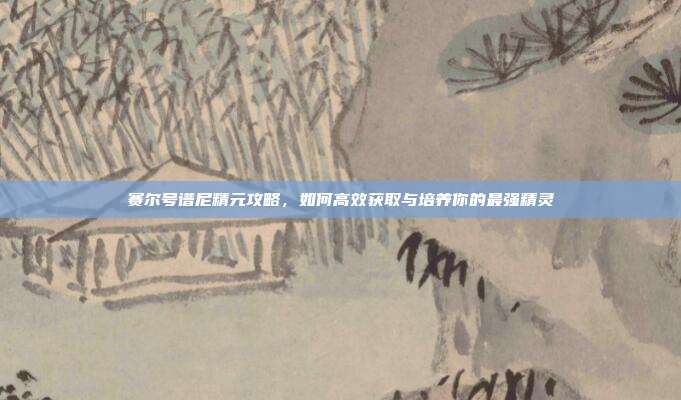 赛尔号谱尼精元攻略，如何高效获取与培养你的最强精灵