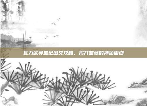 瓦力欧寻宝记图文攻略，揭开宝藏的神秘面纱