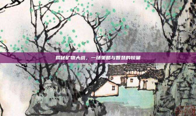 揭秘矿物大战，一场策略与智慧的较量