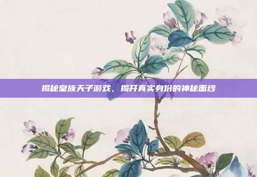 揭秘皇族天子游戏，揭开真实身份的神秘面纱