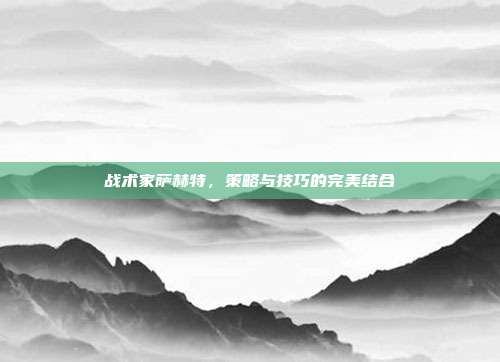 战术家萨赫特，策略与技巧的完美结合