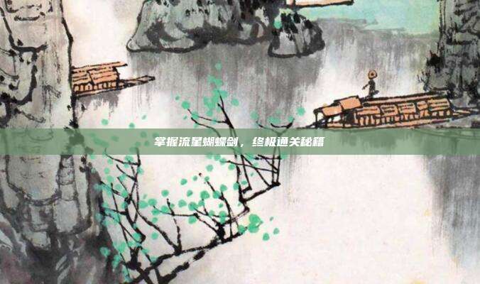 掌握流星蝴蝶剑,终极通关秘籍