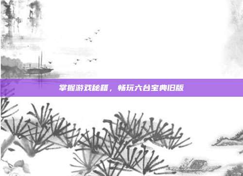 掌握游戏秘籍,畅玩六台宝典旧版