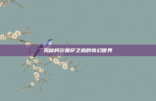 揭秘柯尔普萨之森的奇幻世界