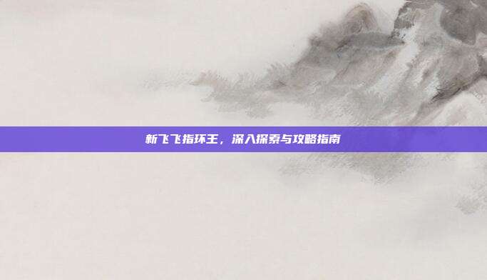 新飞飞指环王，深入探索与攻略指南