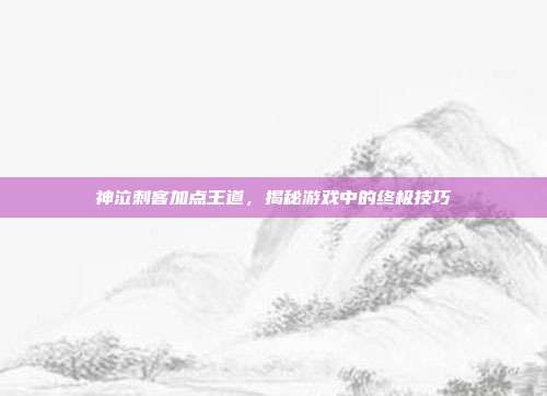 神泣刺客加点王道，揭秘游戏中的终极技巧