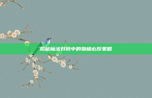 揭秘魔法对抗中的物极必反策略