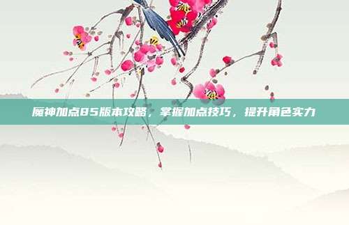 魔神加点85版本攻略,掌握加点技巧,提升角色实力
