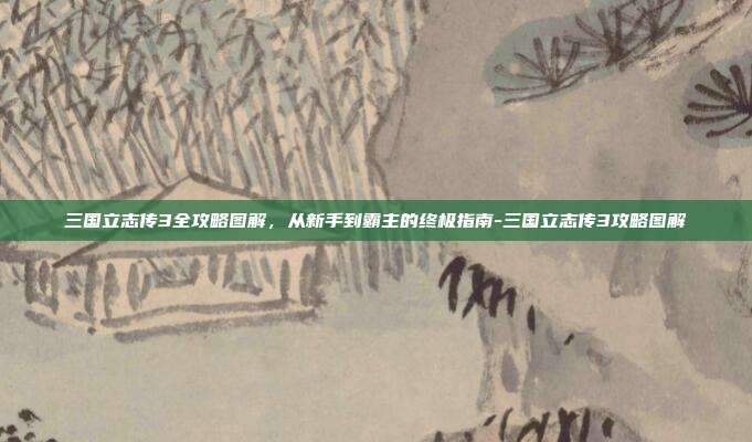 三国立志传3全攻略图解，从新手到霸主的终极指南-三国立志传3攻略图解