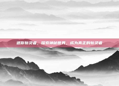 迷你斩灵者,探索神秘世界,成为真正的斩灵者