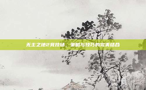 无主之地2竞技场,策略与技巧的完美结合